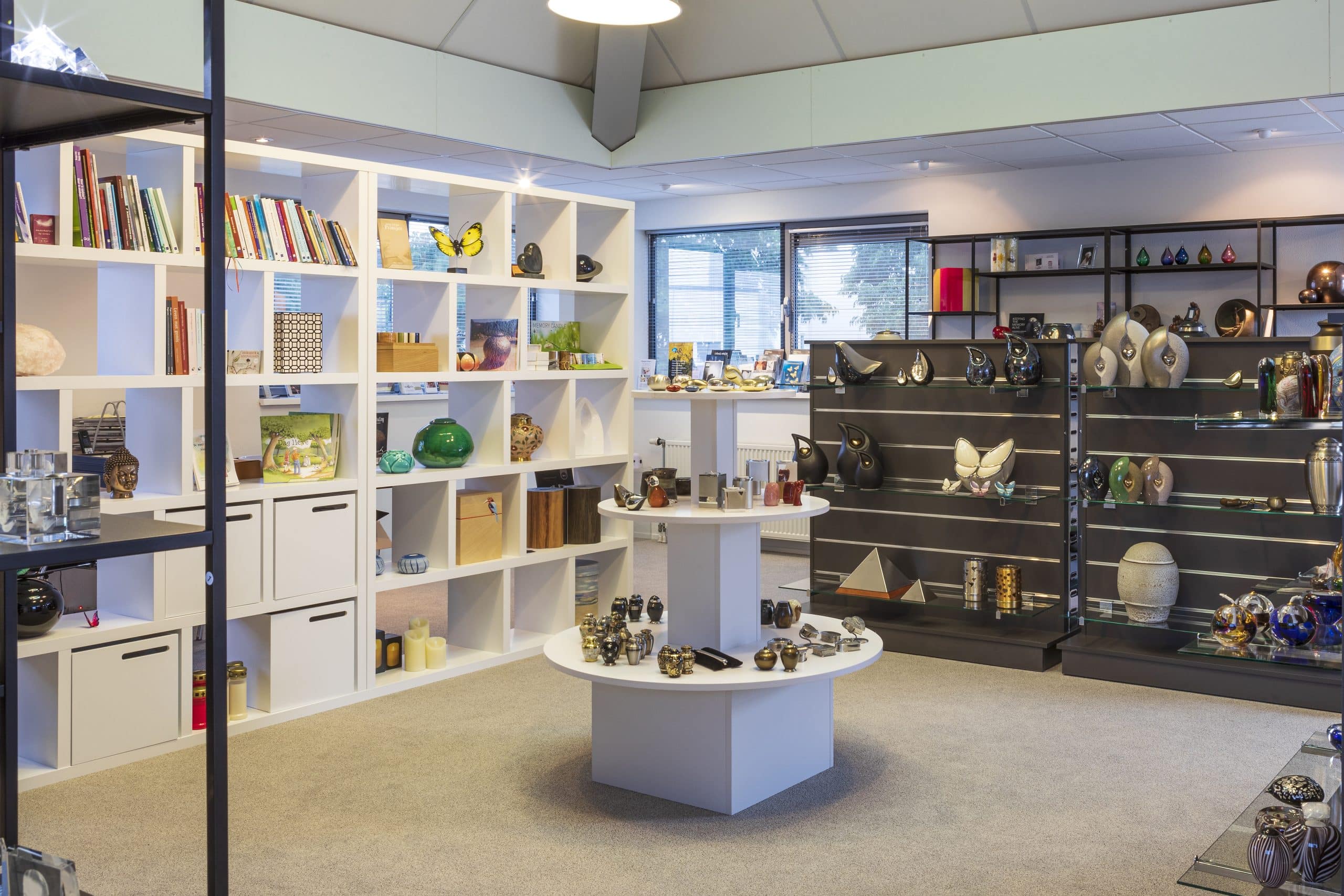 Uitvaartwinkel in het Afscheidshuys in Almere